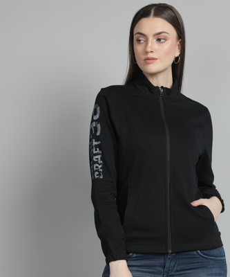 Wildcraft Full Sleeve Solid Women Sweatshirt