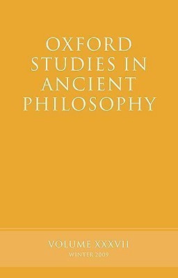 Oxford Studies in Ancient Philosophy Volume 37(English, Hardcover, unknown)