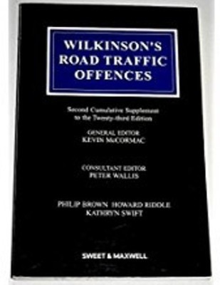 Wilkinson's Road Traffic Offences 2nd Supplement(English, Paperback, unknown)