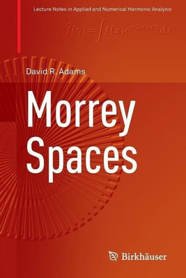 Morrey Spaces(English, Paperback, Adams David)