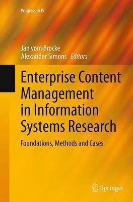 Enterprise Content Management in Information Systems Research(English, Paperback, unknown)