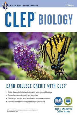 Clep(r) Biology Book + Online(English, Paperback, Callihan Laurie Ann PH D)