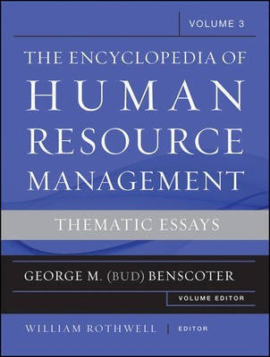 The Encyclopedia of Human Resource Management, Volume 3(English, Hardcover, Benscoter George M. (Bud))