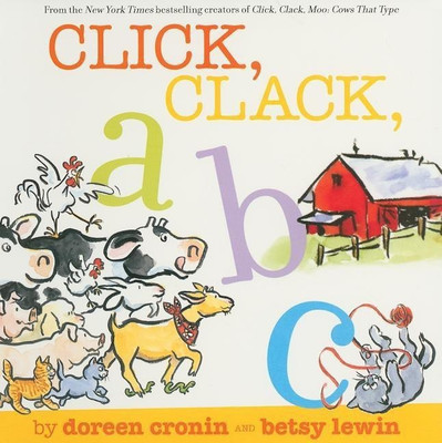 Click, Clack, ABC(English, Board book, Cronin Doreen)