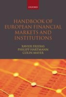 Handbook of European Financial Markets and Institutions(English, Paperback, unknown)
