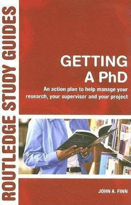 Getting a PhD(English, Electronic book text, Finn John A)