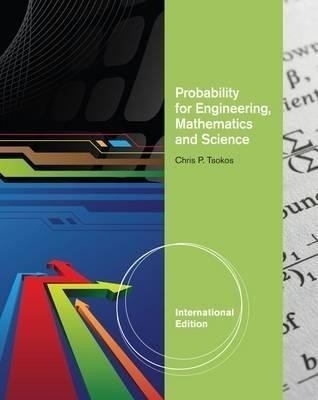 Probability for Engineering, Mathematics, and Science, International Edition(English, Paperback, Tsokos Chris)