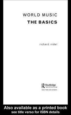 World Music(English, Electronic book text, Nidel Richard O)