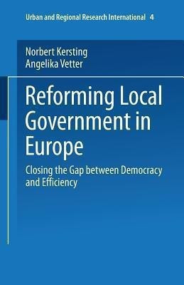 Reforming Local Government in Europe(English, Paperback, unknown)