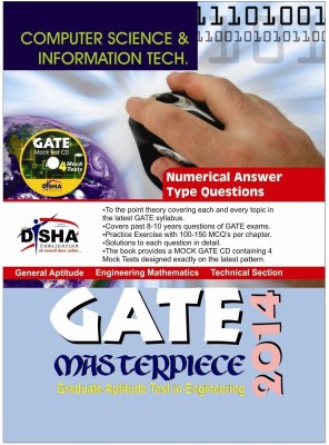 GATE Masterpiece Computer Science and Information Technology Exam 2014 with 4 Mock Test(English, Mixed media product, unknown)