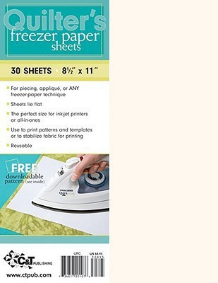 Quilter's Freezer Paper Sheets(English, General merchandise, Publishing C, T)