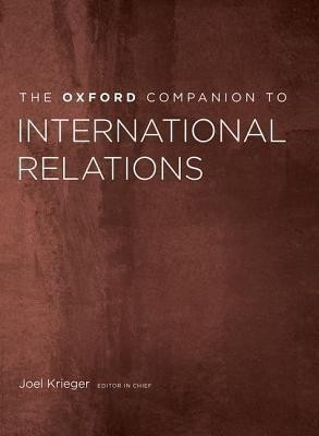 The Oxford Companion to International Relations(English, Hardcover, unknown)