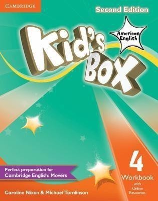 Kid's Box American English Level 4 Workbook with Online Resources(English, Mixed media product, Nixon Caroline)