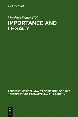 Importance and Legacy(English, Hardcover, unknown)