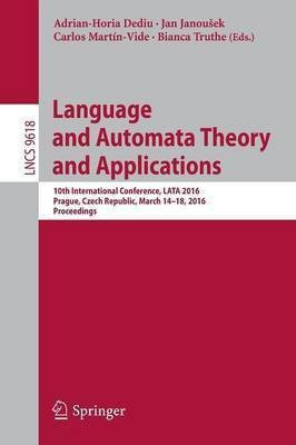 Language and Automata Theory and Applications(English, Paperback, unknown)