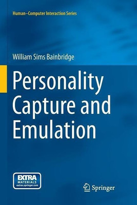 Personality Capture and Emulation(English, Paperback, Bainbridge William Sims)