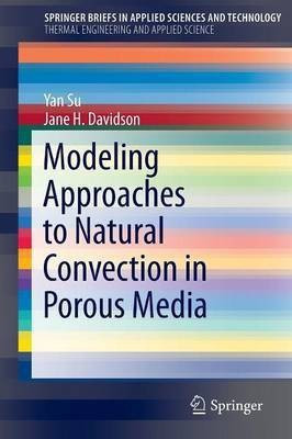 Modeling Approaches to Natural Convection in Porous Media(English, Paperback, Su Yan)
