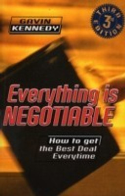 Everything Is Negotiable(English, Paperback, Kennedy Gavin)