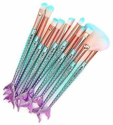 JOTKAPARKASH 10 pcs Makeup Foundation Eyebrow Brushes(Pack of 10)