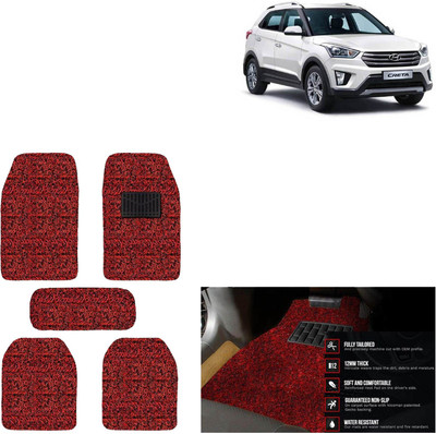 Rhtdm PVC Standard Mat For  Hyundai Creta(Red)