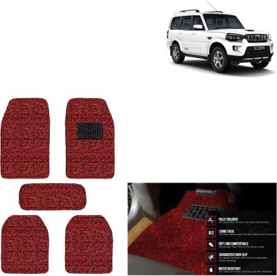 Rhtdm PVC Standard Mat For  Mahindra Scorpio(Red)