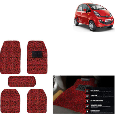 aksmit PVC Standard Mat For  Tata Nano(Red)