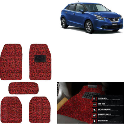 Rhtdm PVC Standard Mat For  Maruti Suzuki Baleno(Red, Black)