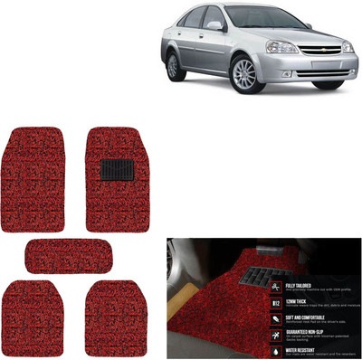 aksmit PVC Standard Mat For  Chevrolet Optra(Red)