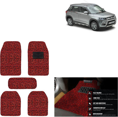 Rhtdm PVC Standard Mat For  Maruti Suzuki Vitara Brezza(Red)