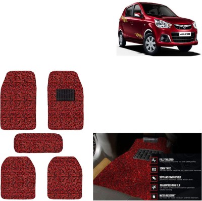 Rhtdm PVC Standard Mat For  Maruti Suzuki Alto K10(Red, Black)