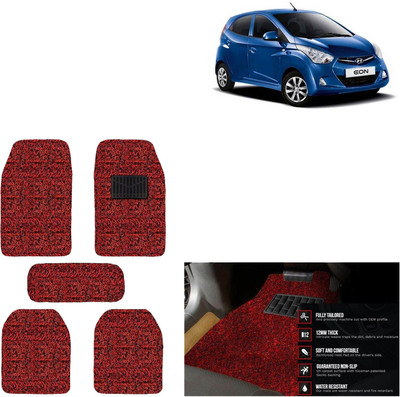 Rhtdm PVC Standard Mat For  Hyundai Eon(Red)