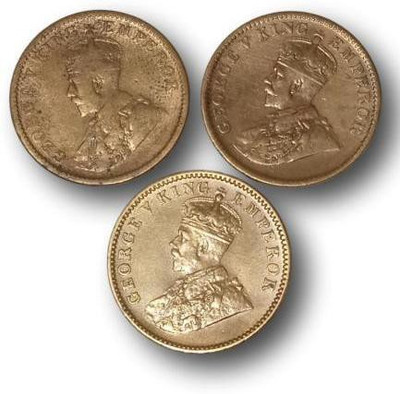 legacy picker BRITISH INDIA QA Modern Coin Collection(3 Coins)