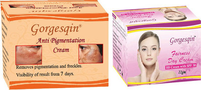 GORGESQIN Anti Pigmentation Night 10 g & Day Cream 22 g(2 Items in the set)