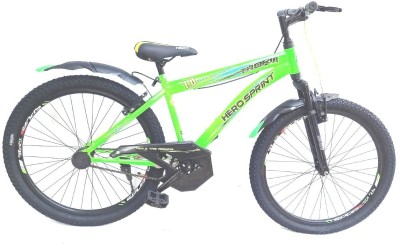 HERO Thorn Suspension 26 T Mountain/Hardtail Cycle(Single Speed, Green)