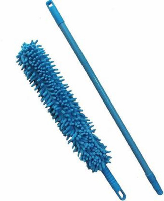 zenon enterprise Feather Magic Microfiber Cleaning Duster Brush with Extendable Rod (Random Colour, Standard) Dry Duster