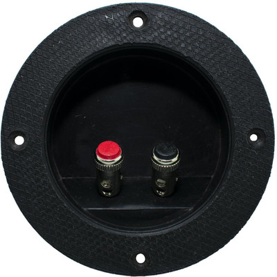 Ovicart 2 Pin Round Speaker Terminal Box Electronic Components Electronic Hobby Kit