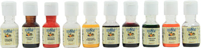 Lezzet Emulsion - (20 ml X 10 bottles X 1 box) Mixed Fruit Liquid Food Essence(200 ml)