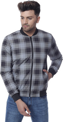 PIERRE CARLO Full Sleeve Checkered Men Jacket