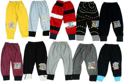 ALUXDON Track Pant For Boys & Girls(Multicolor, Pack of 10)