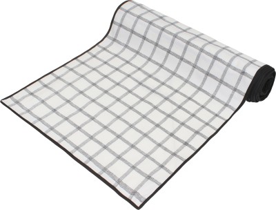 Dream Care Polyester Chatai Mat(White, Free)