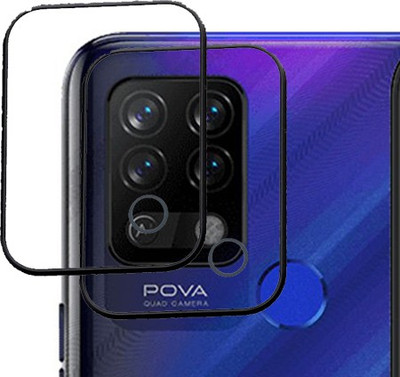 HIRDESH Back Camera Lens Glass Protector for TECNO POVA(Pack of: 2)
