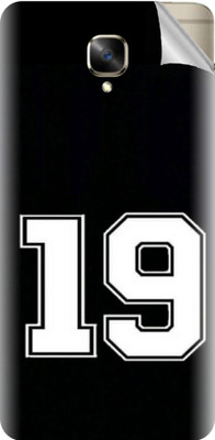 tiddler OnePlus 3T Mobile Skin(Black)