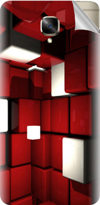 Snooky OnePlus 3T Mobile Skin(Red)