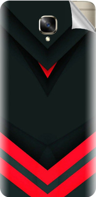Snooky OnePlus 3T Mobile Skin(Black, Red)