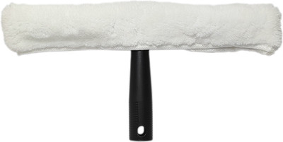 Shashi-Sun Cotton Window Washer Cleaning Tooling, New Handy Window Glass Wiper & Cars Windshield Cleaner Handle Glass Cleaner Wet & Dry Mop(White, Black)