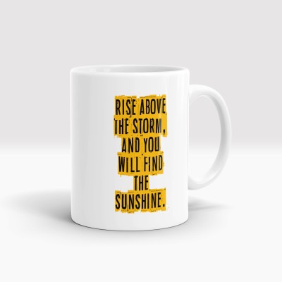 Gift Arcadia Inspirational Quote Printed CoffeeMug | Best Gift for Friend, Boyfriend, Brother, Co-Worker, (A302) Ceramic Coffee Mug(330 ml)