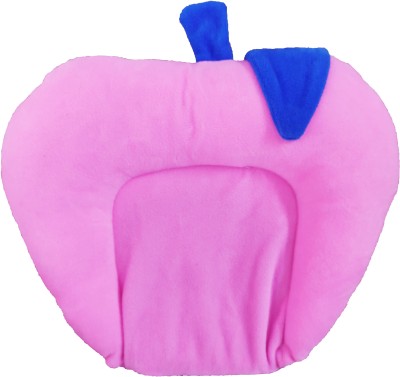 MOM & SON Cotton, Mustard Seeds Fruits Baby Pillow Pack of 1(Pink)