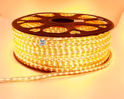 Prop It Up 4000 LEDs 48.26 m Yellow Steady String Rice Lights(Pack of 1)