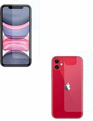 SAM GADGETS WORLD Front and Back Screen Guard for Apple iphone 12 Mini(Pack of 2)