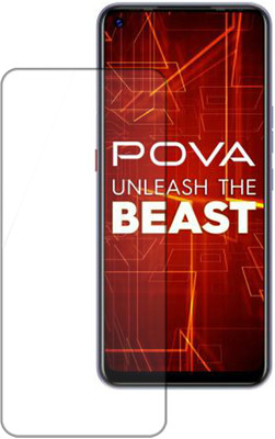 VAlight Tempered Glass Guard for Tecno POVA(Pack of 1)